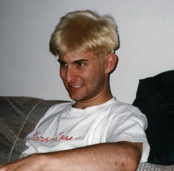 the reverend and his short lived stint as a blonde