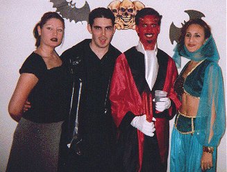 I really liked the genie costume... but didn't understand why the devil and the genie would go together