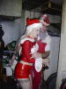Shitty Claus gets ready to give Ms. Claus  a Spanking